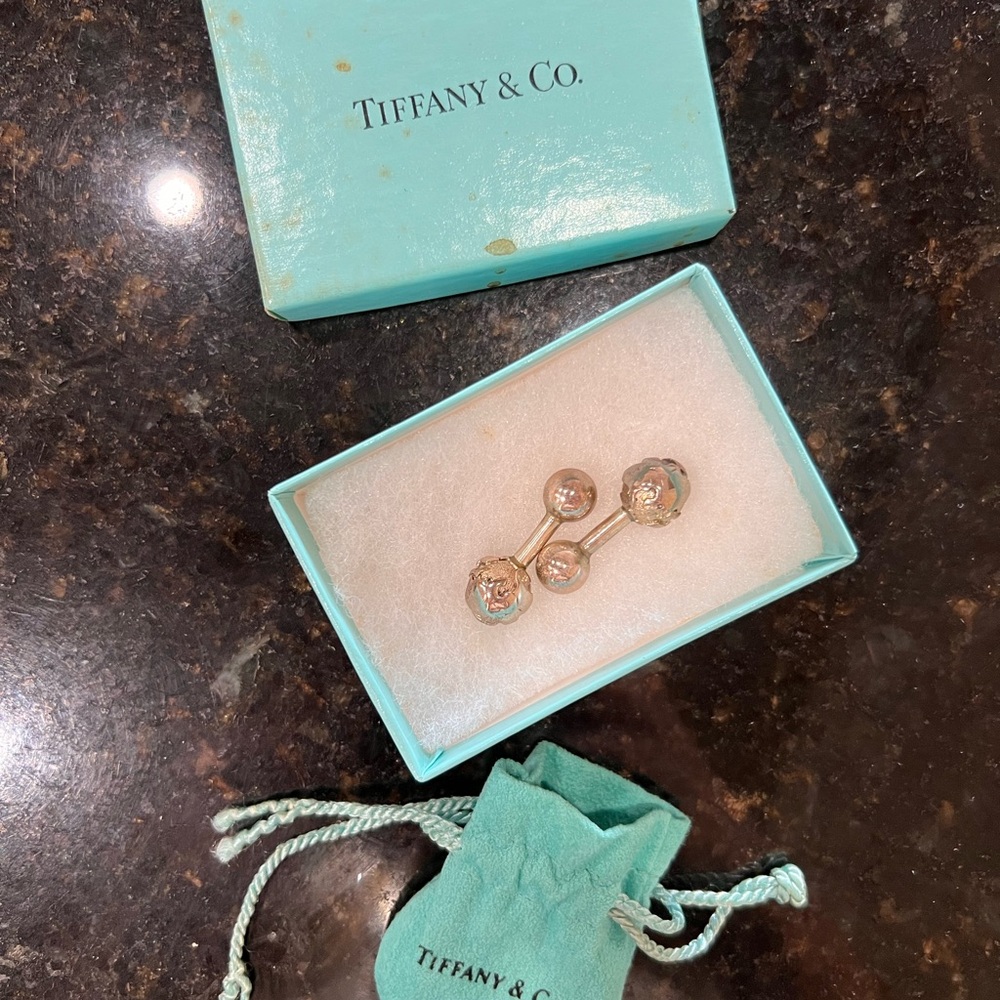 Tiffany & Co. Earth Vintage Cufflinks